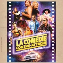 Affiche de La Comédie Contre Attaque, Voyage en Comédie 2 avec Thomas Croisière