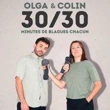 Affiche de Un Spectacle Tout Cou - Comédie des 3 Bornes, Paris avec Olga et Colin