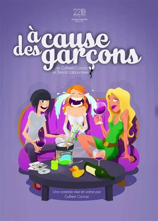 Affiche de À cause des garçons