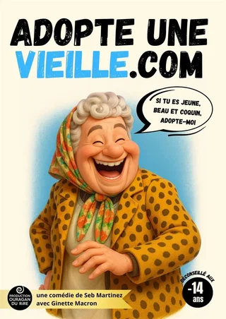 Affiche de Adopte une vieille.com