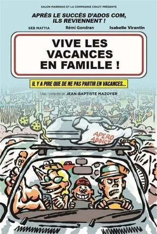 Affiche de Ados.com : Vive les vacances en famille