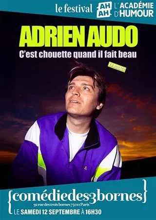 Affiche de Adrien Audo dans C'est chouette quand il fait beau