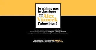 Affiche de Deux 1/2 (tournée) avec Alex Vizorek