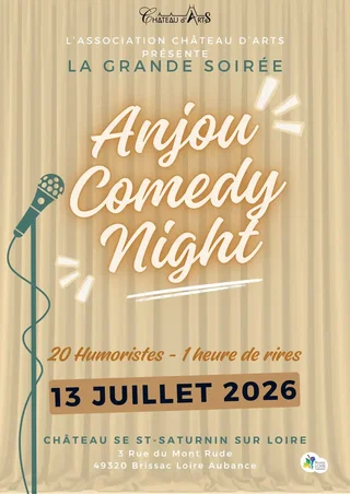Affiche de Anjou Comedy Night - Stand Up