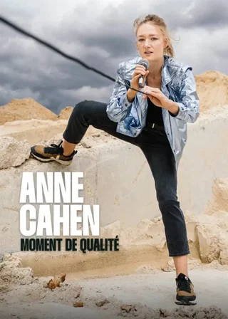 Affiche de Humour Anne Cahen "Moment de Qualité"