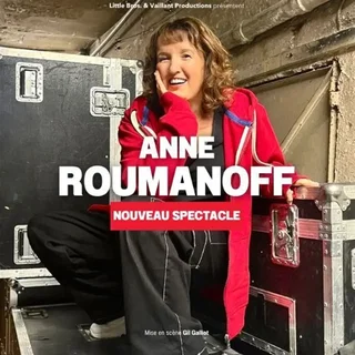 Affiche de Anne Roumanoff dans L'âge Libre