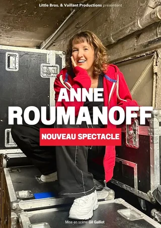 Affiche de Anne Roumanoff dans L'âge Libre