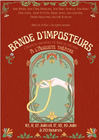 Affiche de Bande d'imposteurs