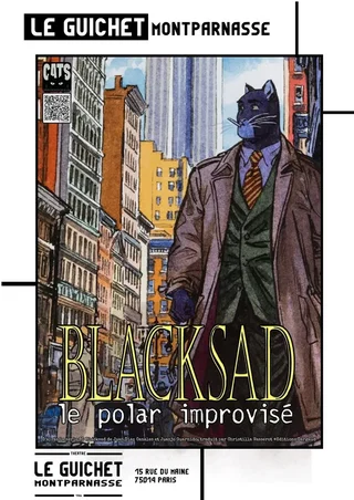 Affiche de Blacksad : Le polar improvisé