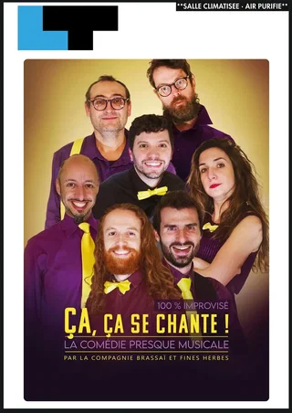 Affiche de Ça ça se chante – 100% impro