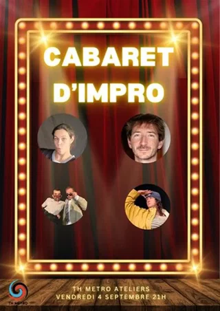 Affiche de Cabaret d'impro