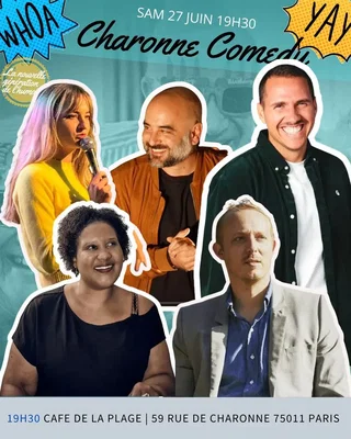 Affiche de Charonne Comedy Club