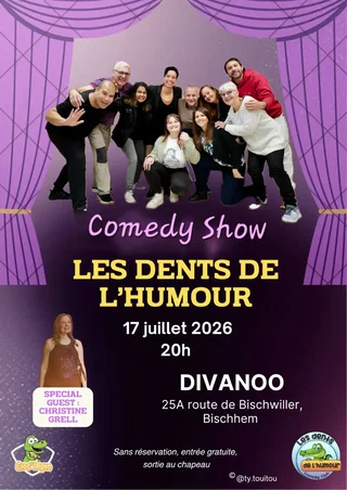 Affiche de Comédie Show des Dents de l'Humour