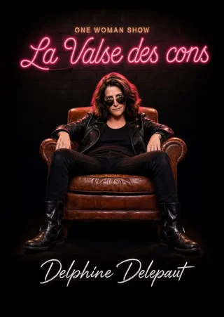 Affiche de Delphine Delepaut dans La valse des cons