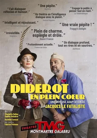 Affiche de Diderot en plein coeur