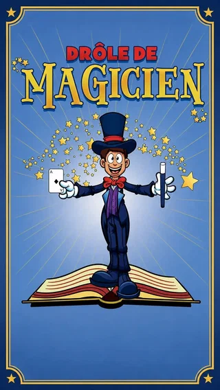Affiche de Drôle de magicien