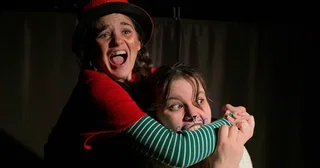 Affiche de Fraise et mouton - Théâtre interactif et clownesque pour les 6-12 ans