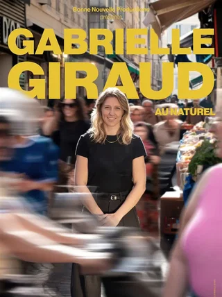 Affiche de Gabrielle Giraud dans Gabrielle au naturel