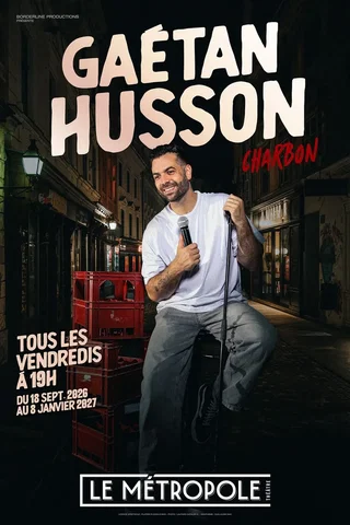 Affiche de Gaétan Husson dans Charbon