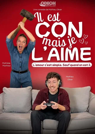Affiche de Il est con mais je l'aime