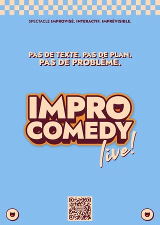 Affiche de Impro Comedy Live • Spécial Cinéma et Séries 