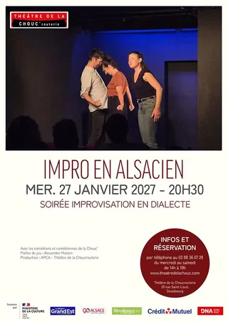 Affiche de Impro en alsacien