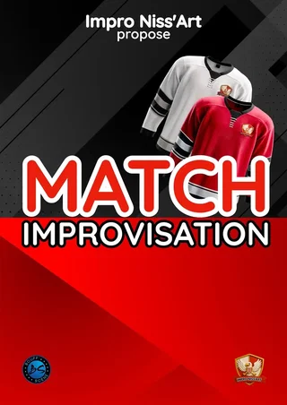 Affiche de Impro Niss'art dans Match improvisation