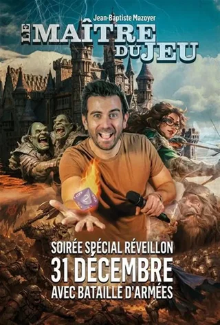 Affiche de Jean-Baptiste Mazoyer dans Le Maître du jeu