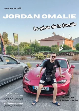 Affiche de Jordan Omalie dans Le génie de la famille