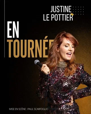 Affiche de Justine le Pottier « en Rodage »