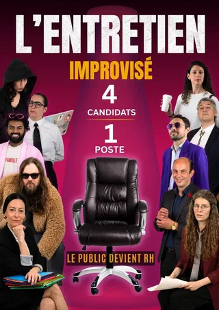 Affiche de L'entretien improvisé
