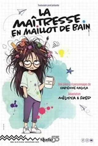 Affiche de La maitresse en maillot de bain