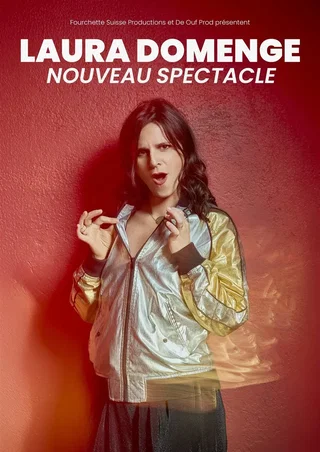 Affiche de Laura Domenge dans son nouveau spectacle