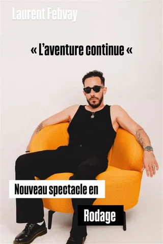 Affiche de Laurent Febvay dans L'aventure continue