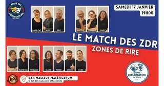 Affiche de Le match des « zones de rire »