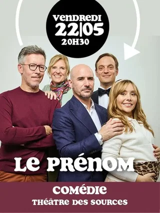 Affiche de Le Prénom avec Jean-Luc Lemoine