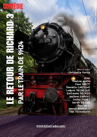 Affiche de Le retour de Richard 3 par le train de 9H24