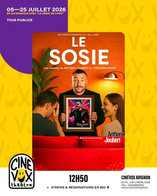 Affiche de Le Sosie  avec Anthony Joubert