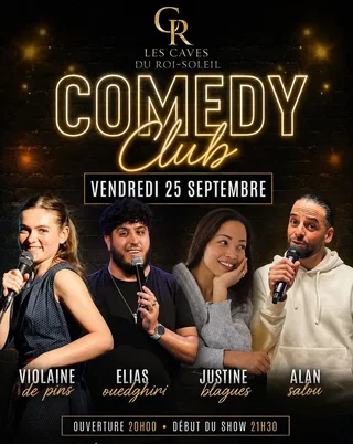 Affiche de Les caves du roi Comedy Club