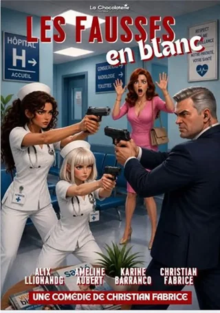 Affiche de Les Fausses en Blanc