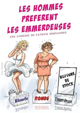 Affiche de Les hommes préfèrent les emmerdeuses