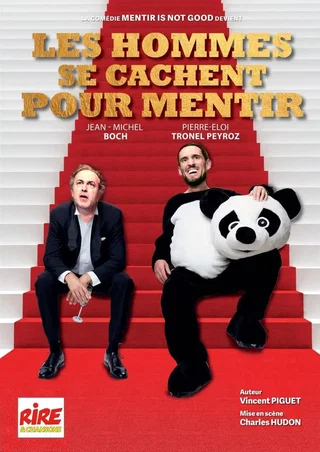 Affiche de Les hommes se cachent pour mentir