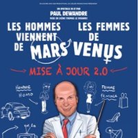Les Hommes Viennent de Mars et les Femmes de Vénus – Mise à Jour 2.0 - Tournée