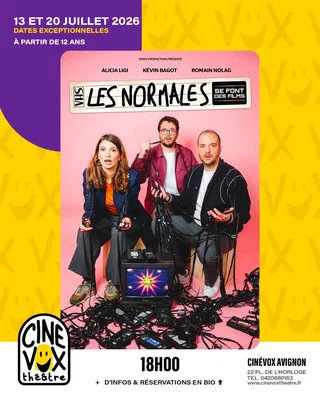 Affiche de Les Normales, se font des films 