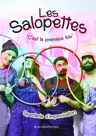 Affiche de Les Salopettes dans C'est la première fois