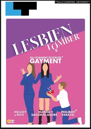 Affiche de Lesbien Tomber