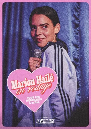 Affiche de Marion Haïlé en rodage