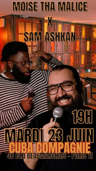 Affiche de Moise Tha Malice et Sam Askhan