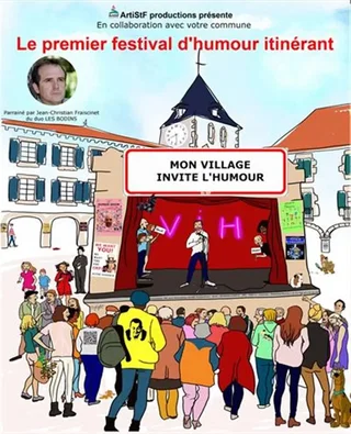 Affiche de Mon Village Invite l'Humour