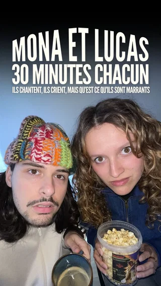 Affiche de Mona et Lucas dans 30 minutes chacun